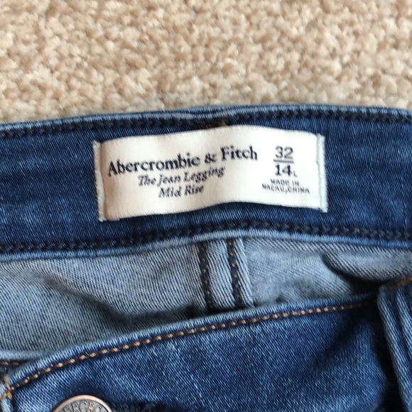 Abercrombie & Fitch Jeans The Jean Legging Mid Rise Poshmark